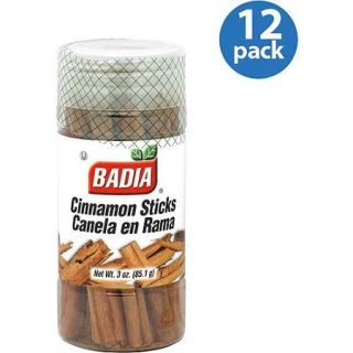 Badia Cinnamon Sticks, 3 oz, (Pack of 12)