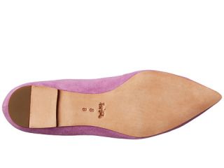 COACH Justine Wildflower Suede