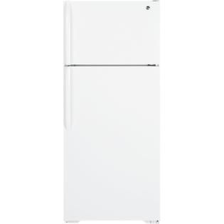 GE  18.1 cu. ft. Top Freezer Refrigerator   White ENERGY STAR®