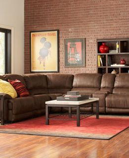 Jedd Fabric Sectional Living Room Furniture Collection, Power