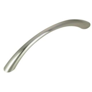 Richelieu Hardware 3 3/4 in. (96 mm) Brushed Nickel Contemporary Dual Mount Cabinet Pull (10 Pack) DP3511195