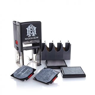 Mason Row Self Inking Stamp Kit with Personalization Voucher   7747613