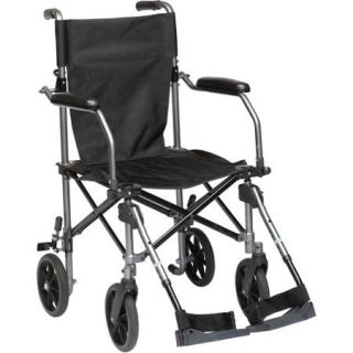 Drive Medical Travelite Transport Wheelchair Chair in a Bag