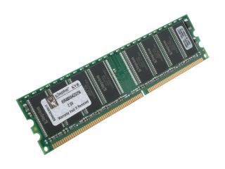 Kingston ValueRAM 256MB 184 Pin DDR SDRAM DDR 400 (PC 3200) System Memory Model KVR400X64C25/256