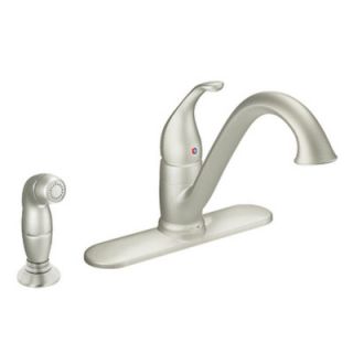 Moen Camerist Single handle Deck mount Kitchen Faucet with Side Spray
