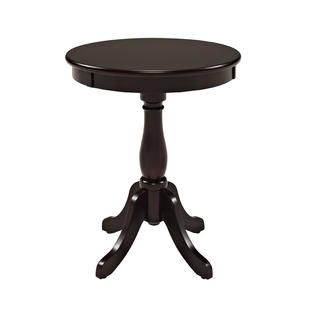Powell Round Espresso Table   Home   Furniture   Accent Furniture