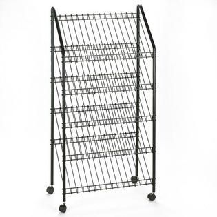 Safco Mobile Literature Rack   Office Supplies   Office Furniture