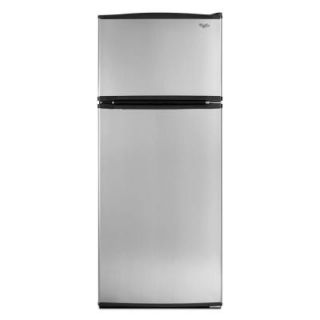 Whirlpool 17.6 cu. ft. Top Freezer Refrigerator in Stainless Steel DISCONTINUED W8RXNGMBS
