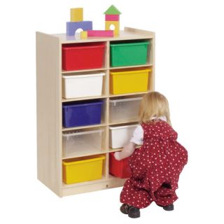 Steffy Wood Products 10 Compartment Cubby