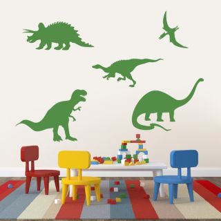 Large Set of Dinosaurs Wall Decals