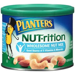 Planters Wholesome Nut NUT rition Mix 9.75 OZ CANISTER