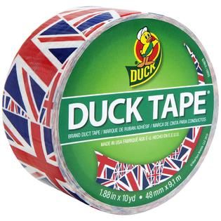Patterned Duck Tape 1.88X10yd Union Jack   Home   Crafts & Hobbies