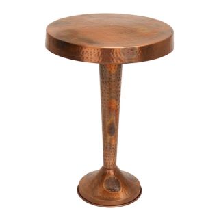 22 inch Rustic Bronze Oval Accent/ End Table