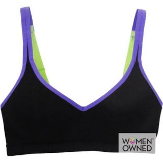 Fruit of the Loom, A Fresh Collection Juniors Yoga Sport Bra with Back Closure, Style FT468