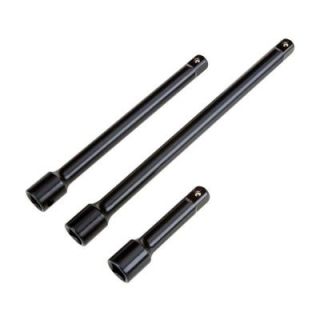 TEKTON 3 Piece 3/8 in. Drive Impact Extension Bar Set (3, 6, 8 in.) 4966