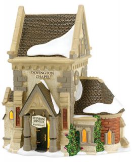 Department 56 Dickens Village Dovington Chapel Collectible Figurine