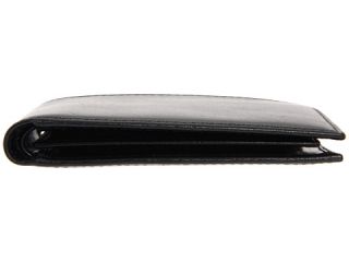 Bosca Old Leather Collection   Double ID Credit Wallet Black Leather