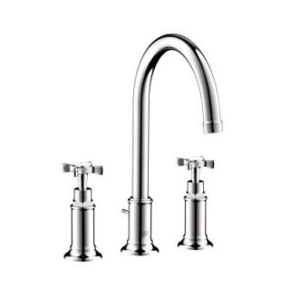 Hansgrohe Axor Montreux 8 in. Widespread 2 Handle Bathroom Faucet in Chrome 16513001
