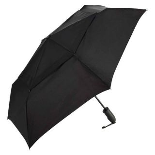Windjammer Auto Open Vented Umbrella   Black 43