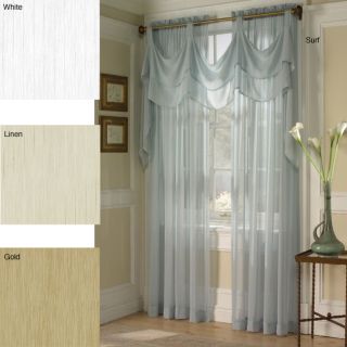 Tinsel Sheer Georgette Window Curtain Valance  ™ Shopping