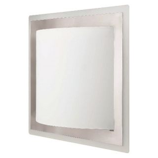 Lite Source Fluorescent Bulb Wall Light   Silver