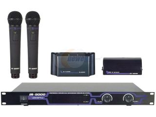 Open Box VocoPro IR 9000 Professional Infrared Dual Rechargeable Wireless Mic System