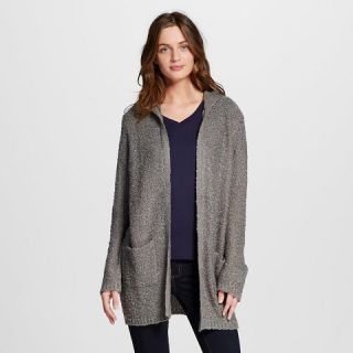 Womens Hoodie Cardigan Dark Gray   262.5