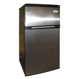 SPT  3.2 cu.ft. Double Door Refrigerator with Energy Star   Stainless
