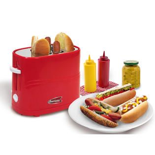 Maxi Matic Elite Americana ECT 304R MaxiMatic Hot Dog Toaster, Red