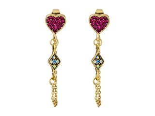 Betsey Johnson Casino Royale Earrings, Jewelry, Women