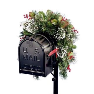 National Tree Company 36 in. Wintry Pine Collection Mailbox Cover WP1 813 3 1