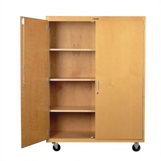 Shain Mobile Shelf Storage Cabinet