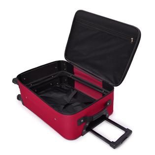 Traveler  Charleville 4 Piece Spinner Luggage Set, Red