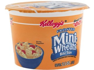 Kellogg’s 42799 Breakfast Cereal, Frosted Mini Wheats, Single Serve, 6 Cups/Box