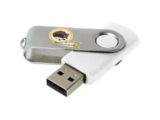 Centon DataStick Swivel NFL Washington Redskins 4 GB USB 2.0 Flash Drive   White