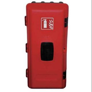 JONSECO JEBE06 Fire Extinguisher Cabinet, 10 lb, Blk/Red