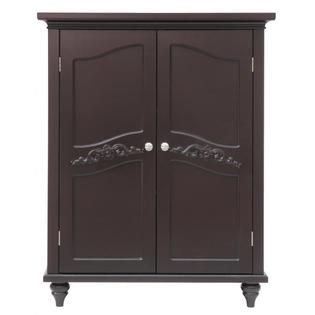 Elegant Home Elegant Home Fashions Versailles Floor Cabinet with 2