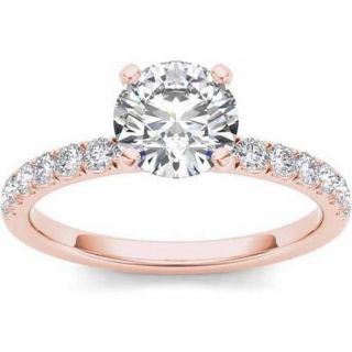 Imperial 3/4 Carat T.W. Diamond Classic 14kt Rose Gold Engagement Ring