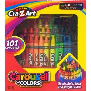 Cra Z Art Carousel of Colors, 101 Crayons