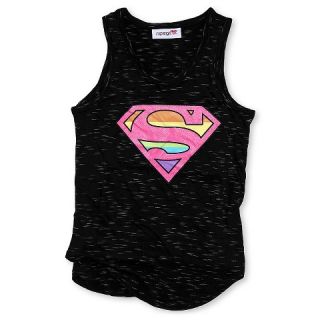 Girls Supergirl® Tank   Black