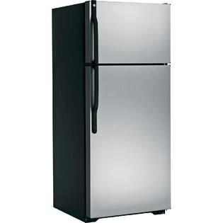 GE  18.1 cu. ft. Top Freezer Refrigerator   Stainless Steel ENERGY