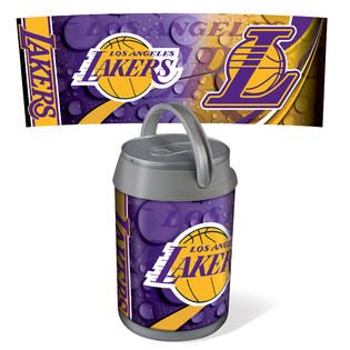 Picnic Time Mini Can Cooler   Silver/Gray (Los Angeles Lakers) Digital