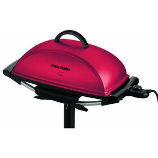 George Foreman GGR201RCDR 13 Serving Indoor/Outdoor Grill, Red