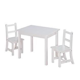 Dorel Asia  Kiddy White Dry Erase Top Table & Chair Set