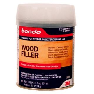 Bondo 12 fl. oz. Wood Filler 30081