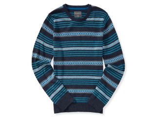 Aeropostale Mens Jacquard Knit Pullover Sweater 017 XL