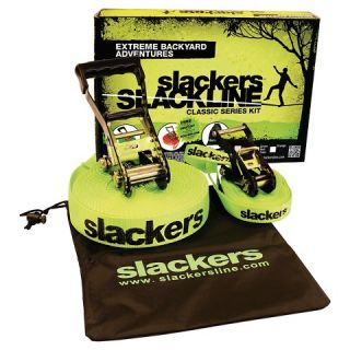 Brand 44 Slackers 50 Slackline Green Classic Set