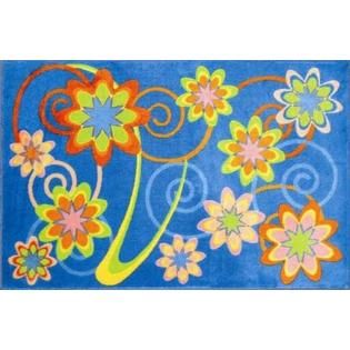 Supreme Flower Burst 39 x 58 inch Rug   Home   Home Decor   Rugs