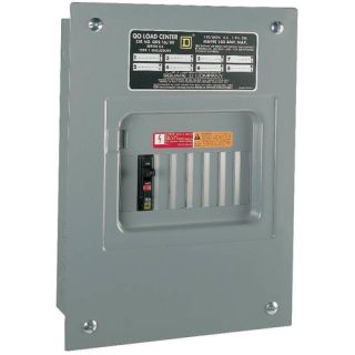 100 Amp Manual Transfer Switch with Main Lug Load Center by Square D