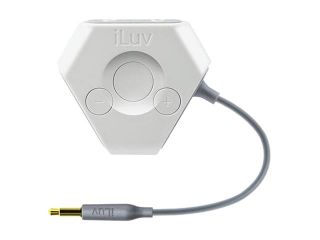 iLuv White ICB107WHT 5 Way Audio Splitter with Remote and Volume Control